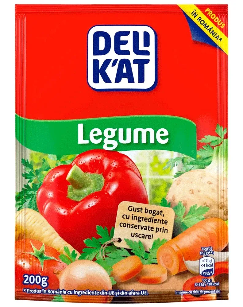 DELIKAT VERDURAS 200G/10
