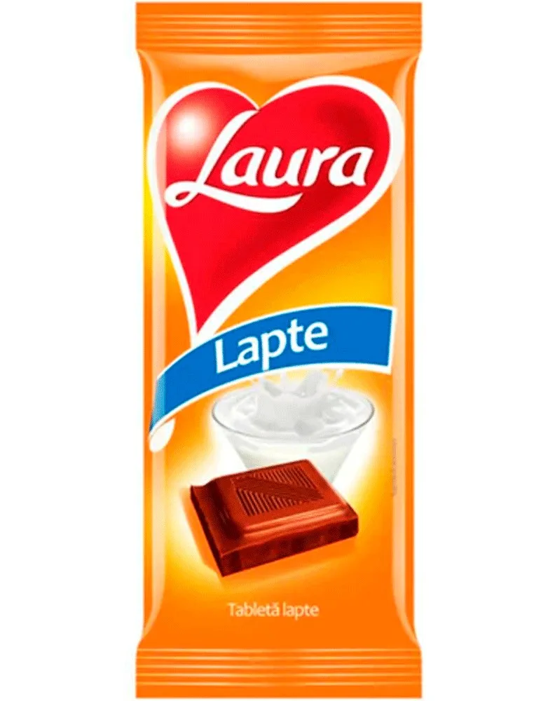 KANDIA LAURA CHOCOLATE LECHE 80G/20