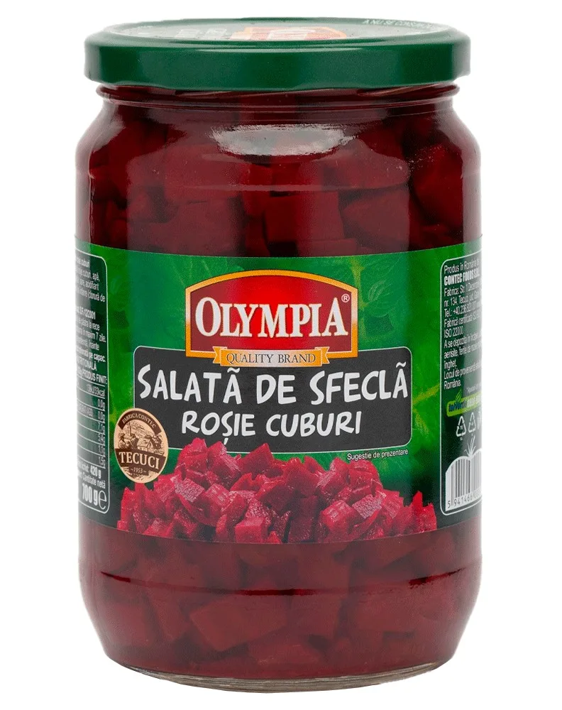 OLYMPIA ENSALADA REMOLACHA 720G/6