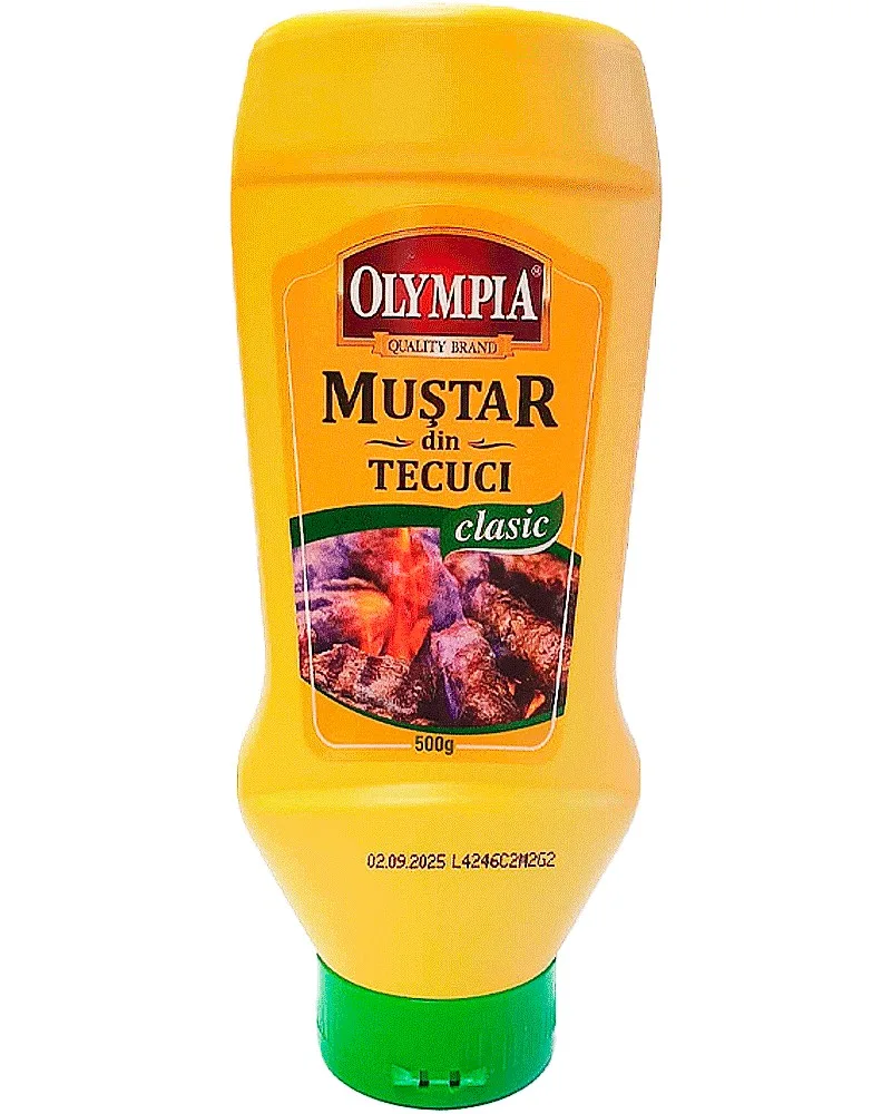 OLYMPIA MOSTAZA CLASICA PET 500G/6
