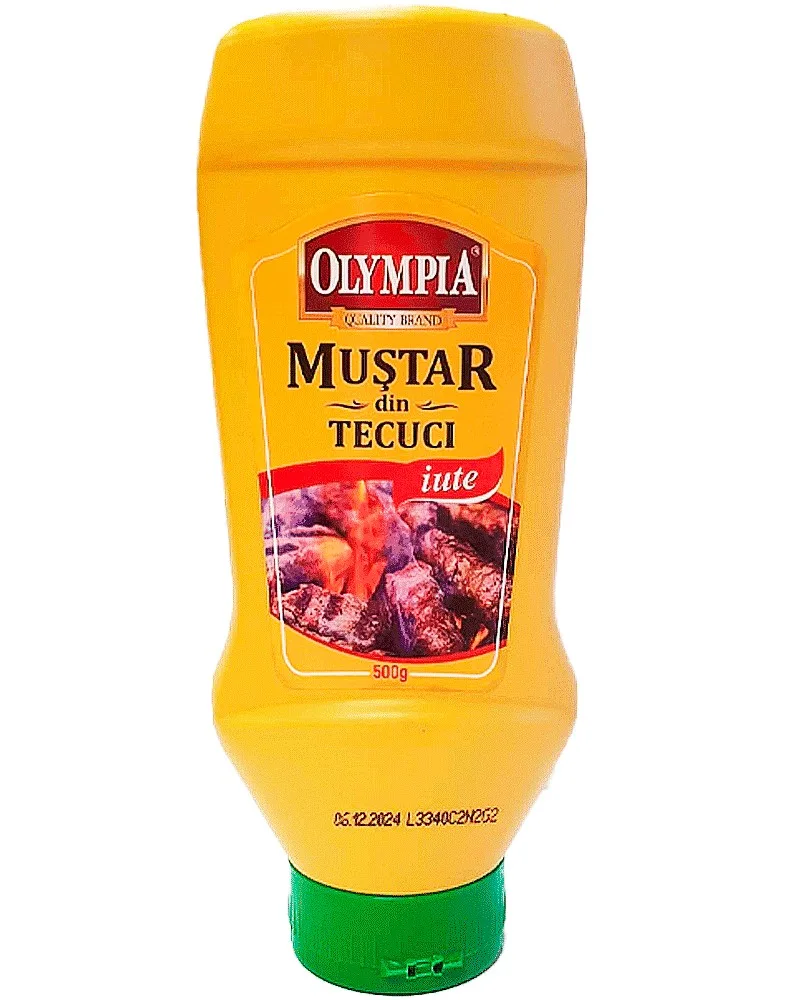 OLYMPIA MOSTAZA PICANTE PET 500G/6