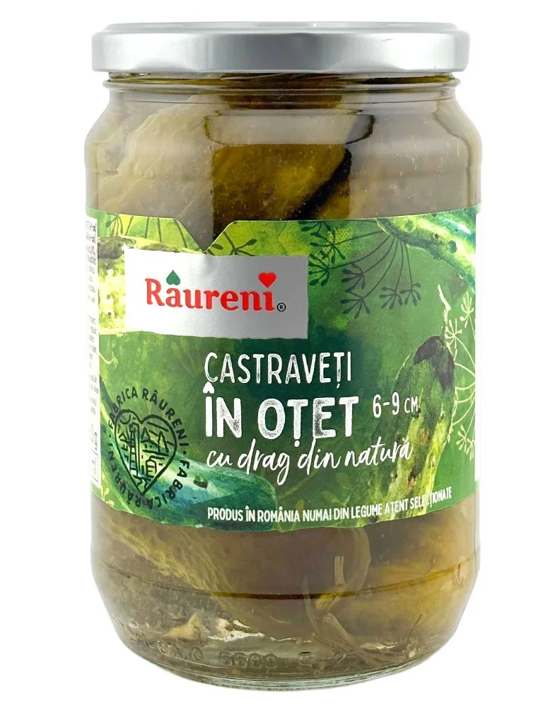 RAURENI CASTRAVETI OTET 6-9CM 680G/6