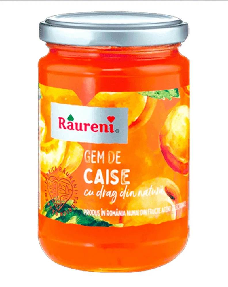 RAURENI MERMELADA ALBARICOQUE 370G/6