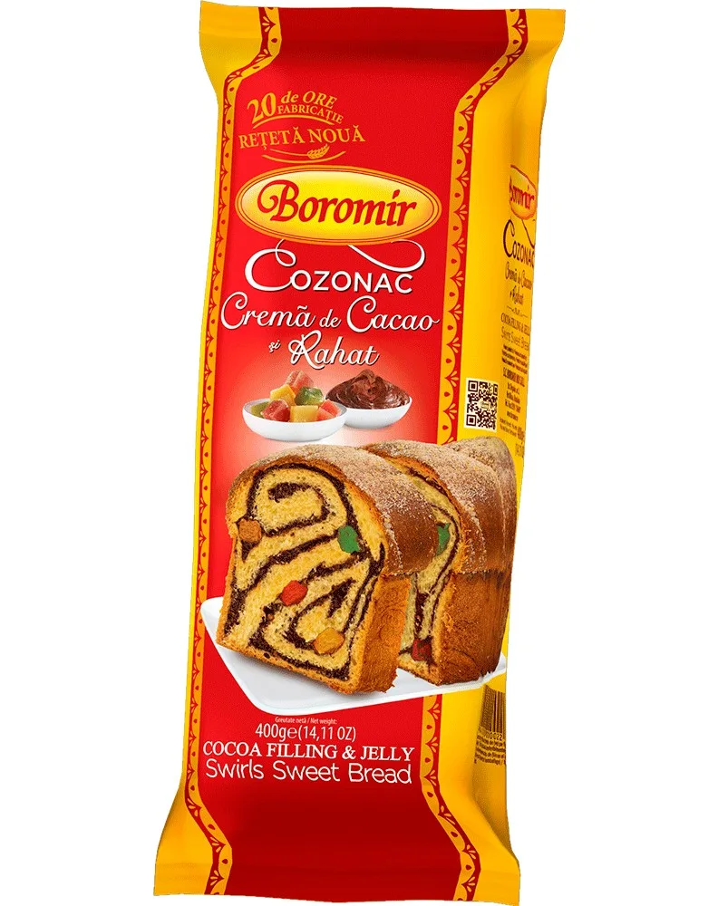 BOROMIR BIZCOCHO CACAO-DELICIA TURCA 500G/9