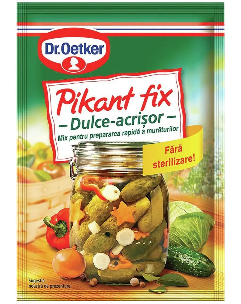 DR.OETKER PIKANT FIX AGRIDULCE 100G/25