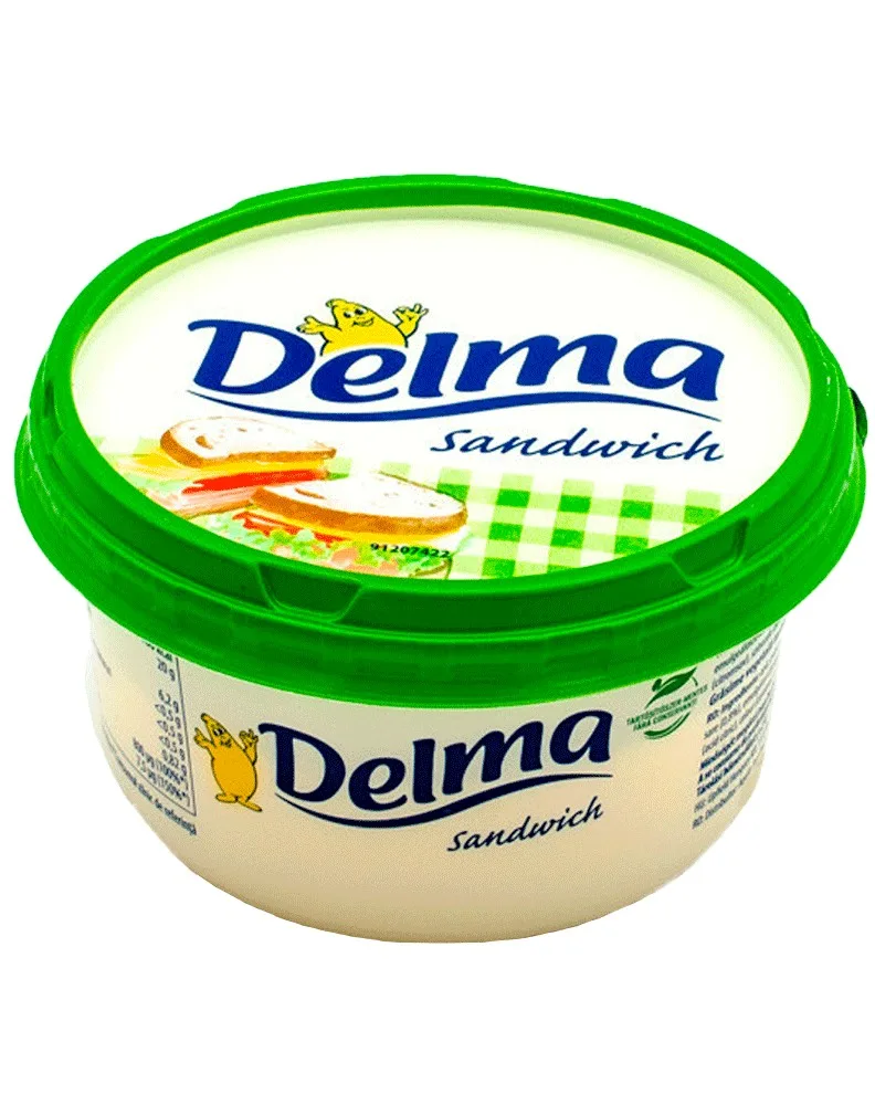 DELMA MARGARINA SANDWICH 225G/12