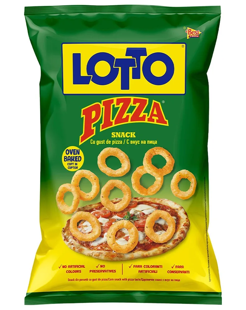 LOTTO SNACKS PIZZA 35G/40