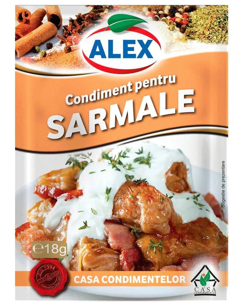 ALEX ESPECIAS SARMALE 18G/20
