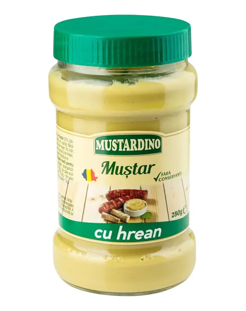 MUSTARDINO MOSTAZA CON RÁBANO 280G/12