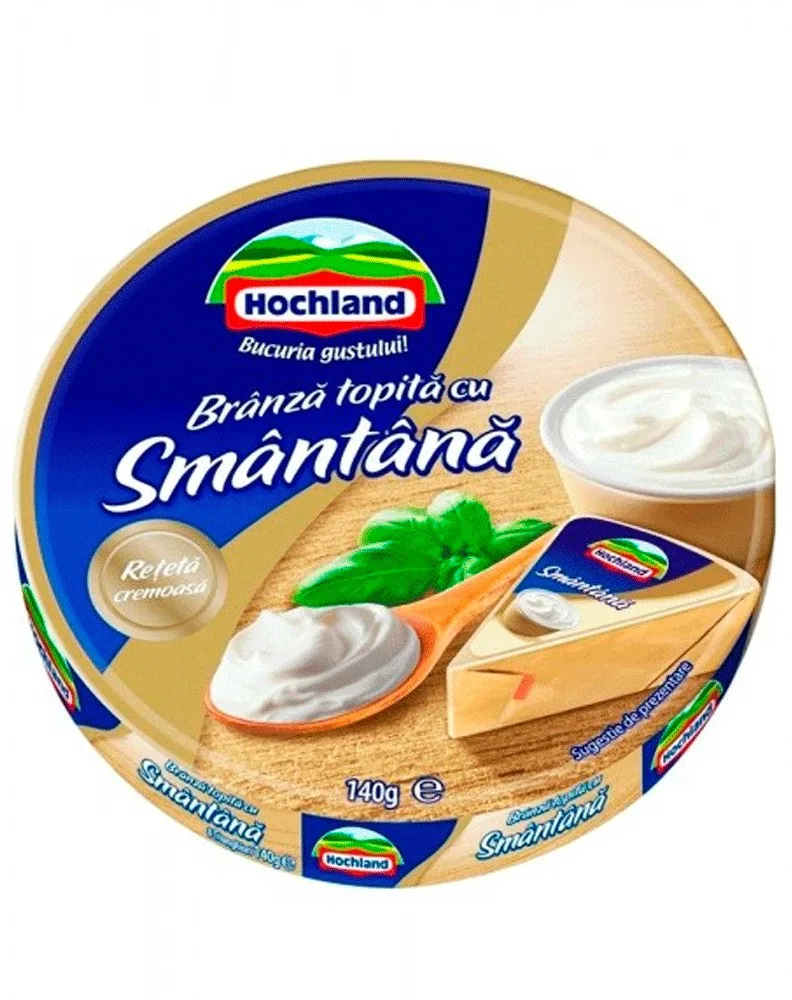 HOCHLAND QUESO FUNDIDO PORCIONES NATA 140G/32