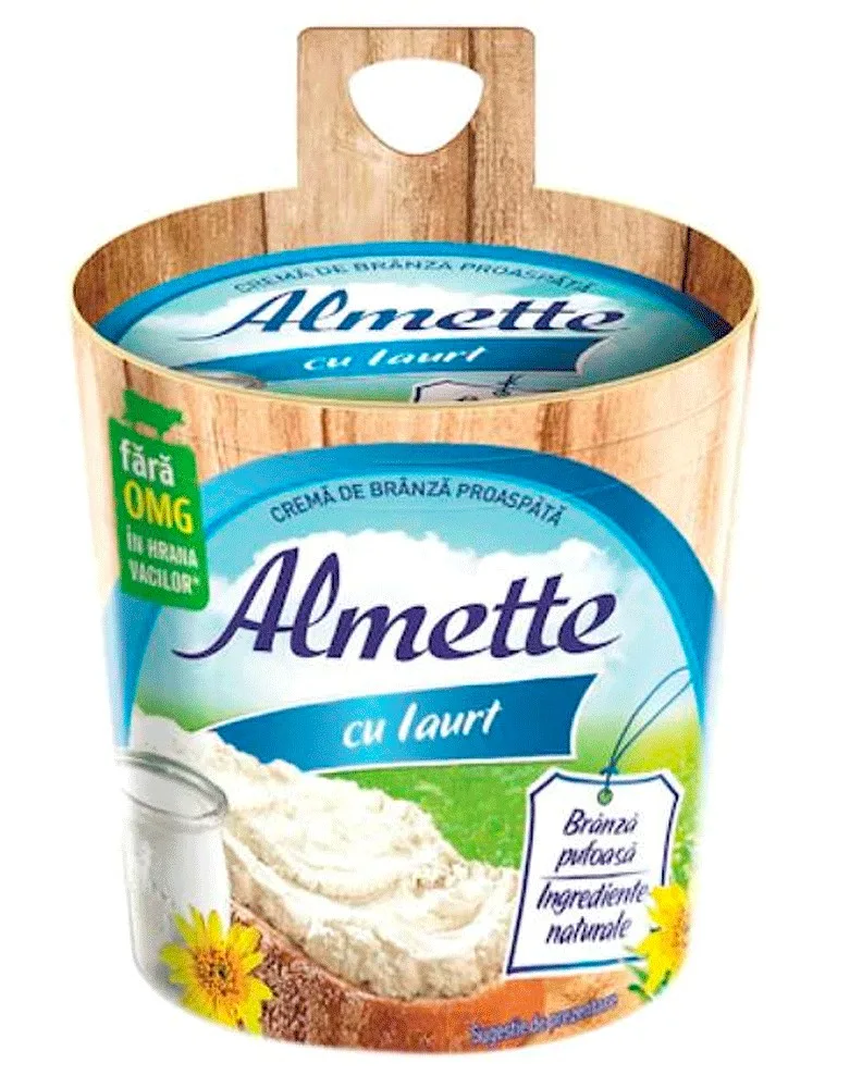 HOCHLAND ALMETTE CREMA QUESO YOGUR 150G/8