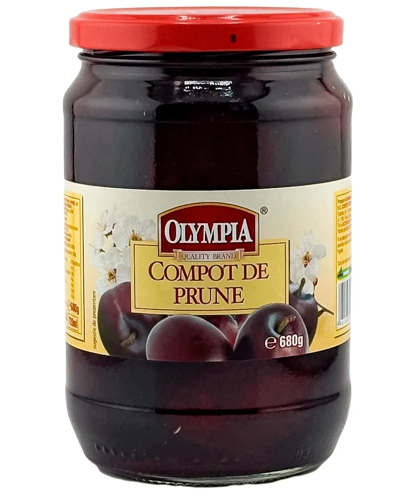 OLYMPIA COMPOTA CIRUELAS 720G/6