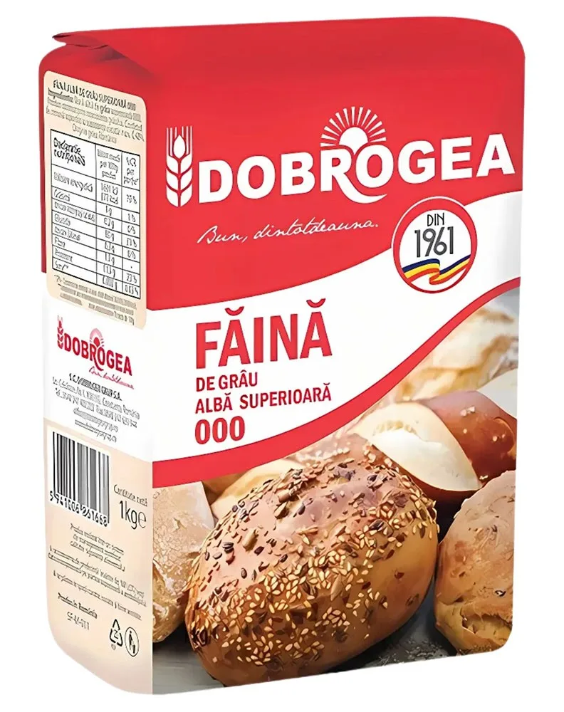 DOBROGEA HARINA TRIGO 000 1KG/10