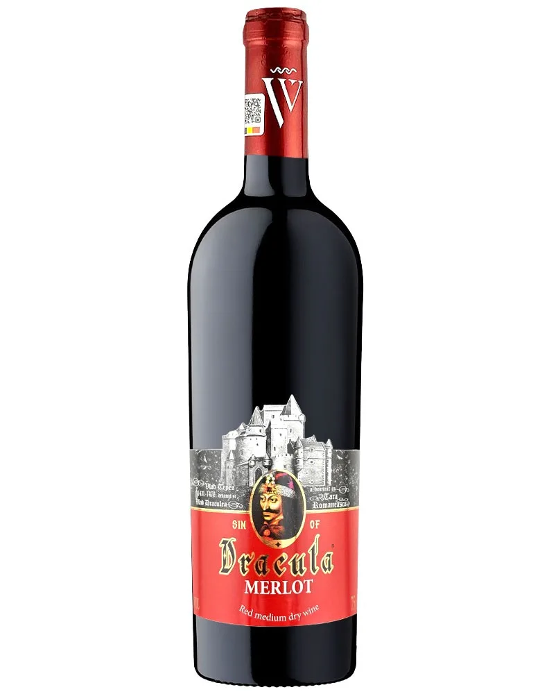 HUSI DRACULA MERLOT SEMISECO 0.75L/6