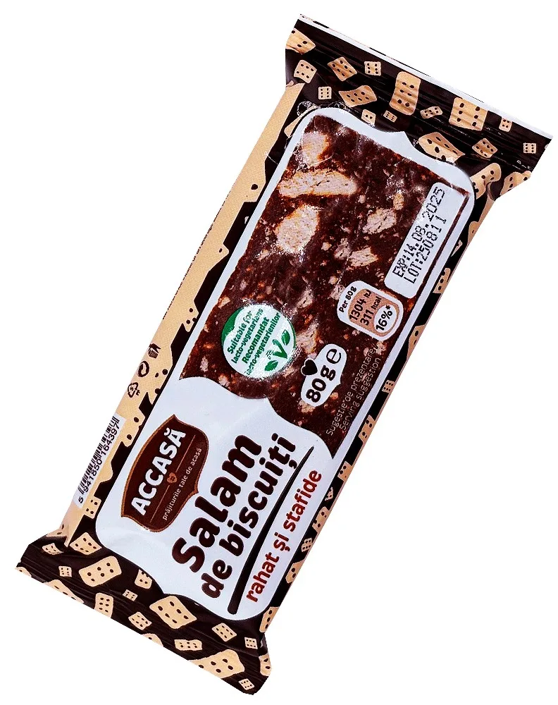 ACCASA ROLLO GALLETAS DELICIA TURCA-PASAS 80G/14