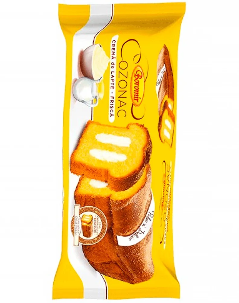 BOROMIR BIZCOCHO LECHE-NATA 450G/9