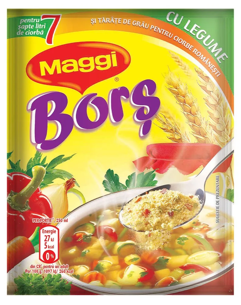 MAGGI BORS VERDURAS 70G/28