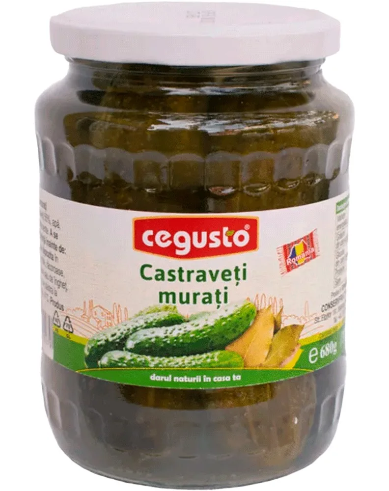 CONSERVFRUCT PEPINILLOS SALMUERA 680G/6
