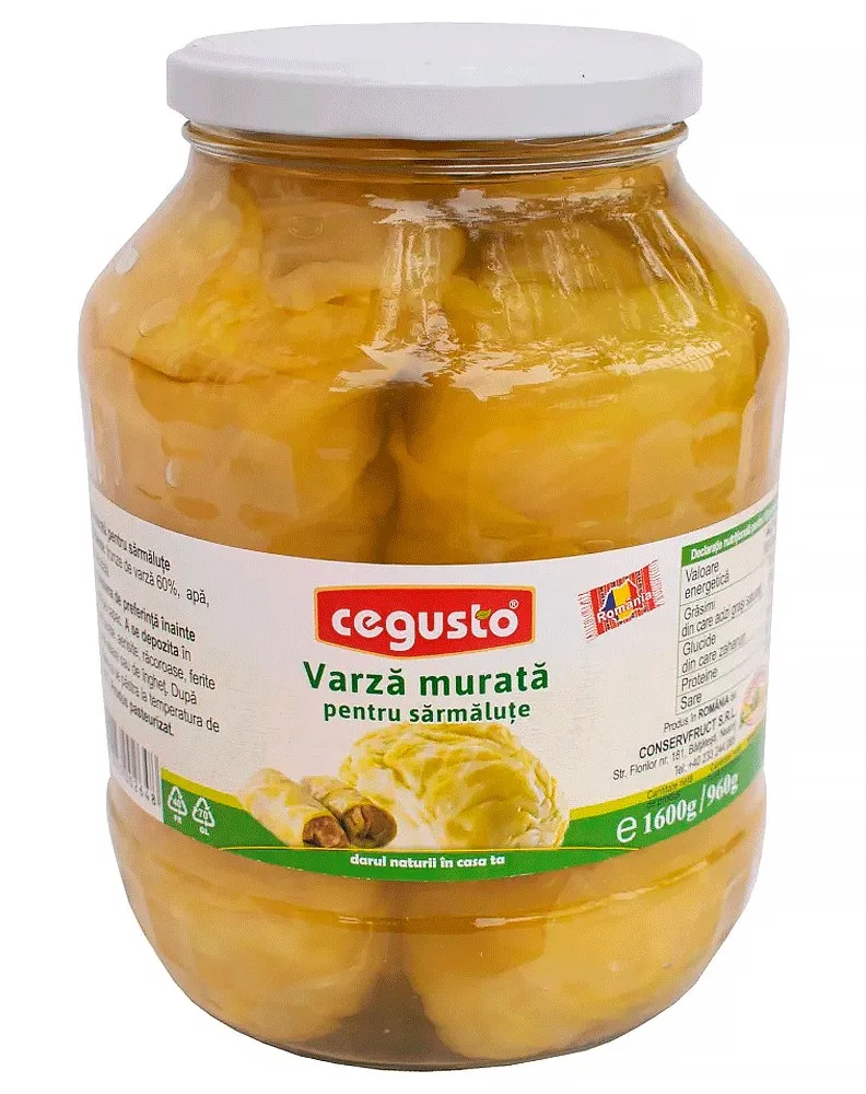CONSERVFRUCT HOJAS REPOLLO 1600ML/4