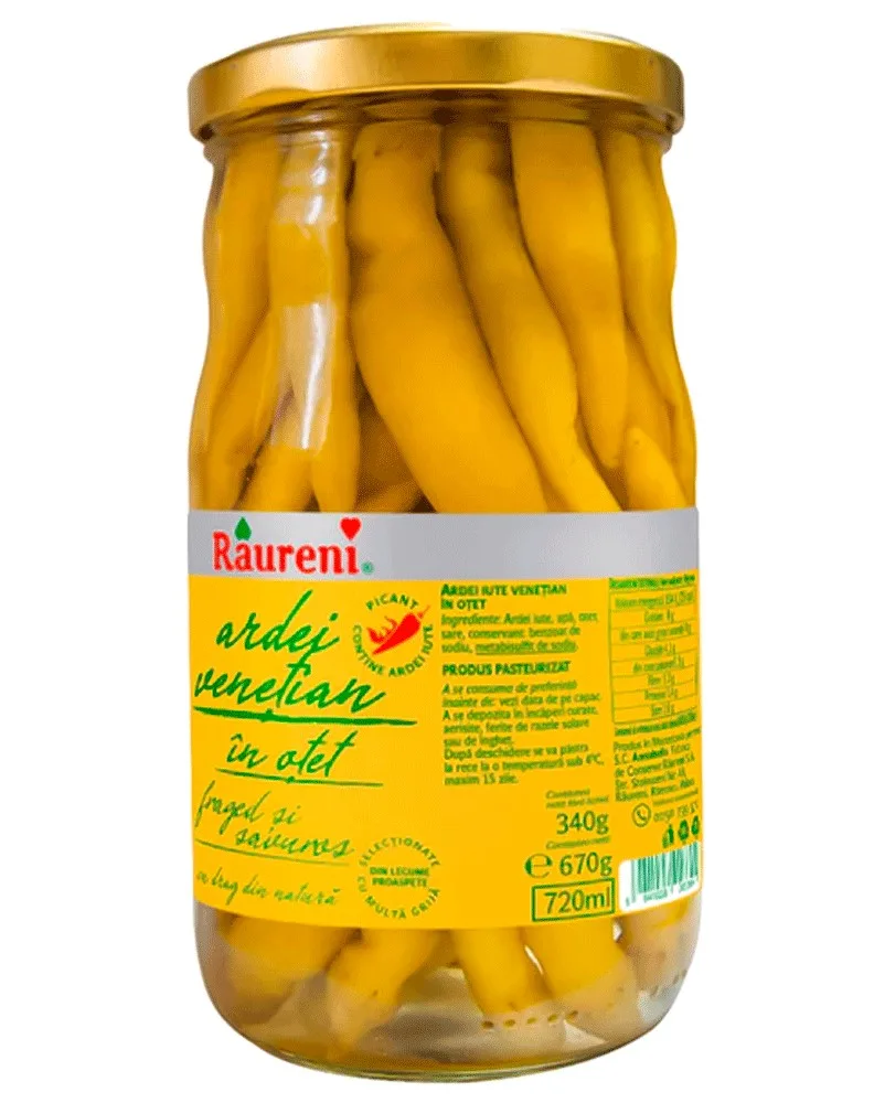 RAURENI GUINDILLA DE VENECIA VINAGRE 670G/6