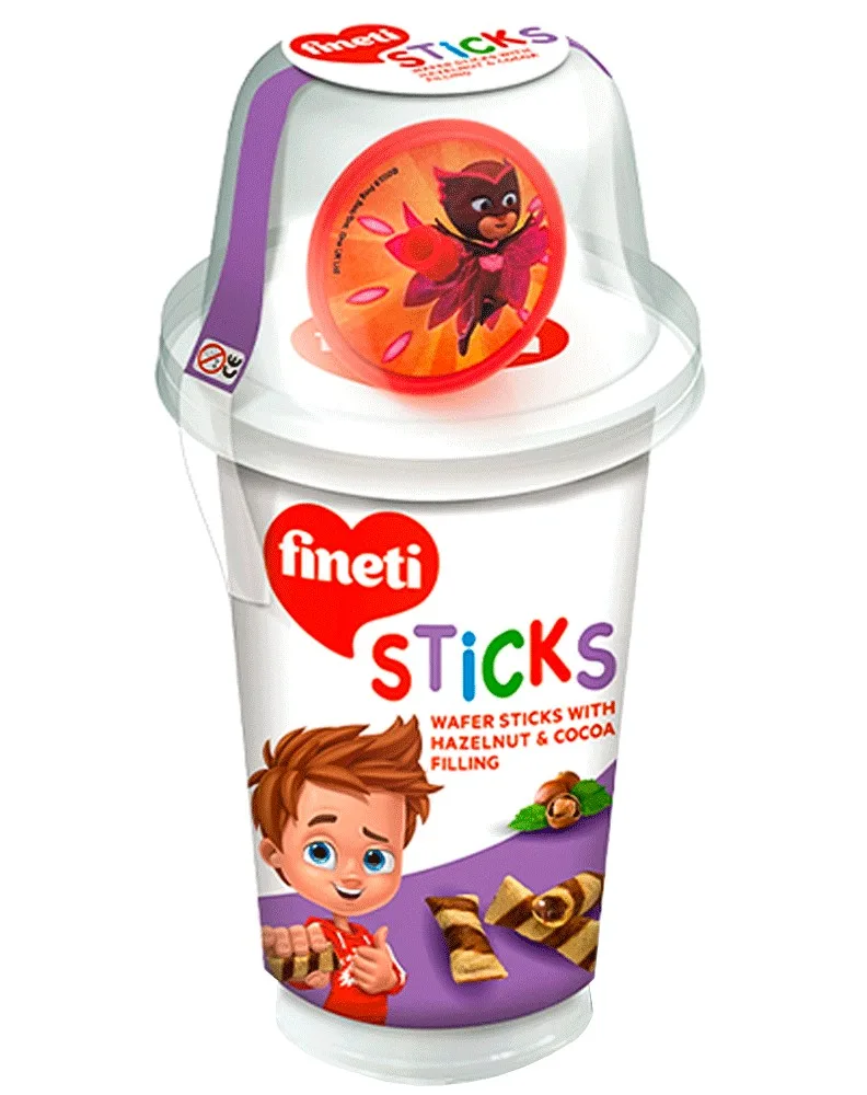 7DAYS FINETI STICKS RELLENOS CREMA AVELLANAS 45G/8