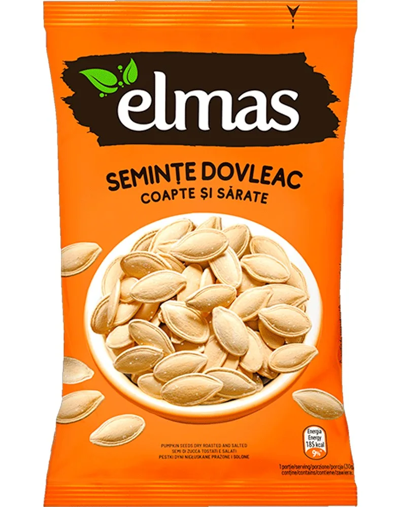 ELMAS PIPAS CALABAZA 80G/18