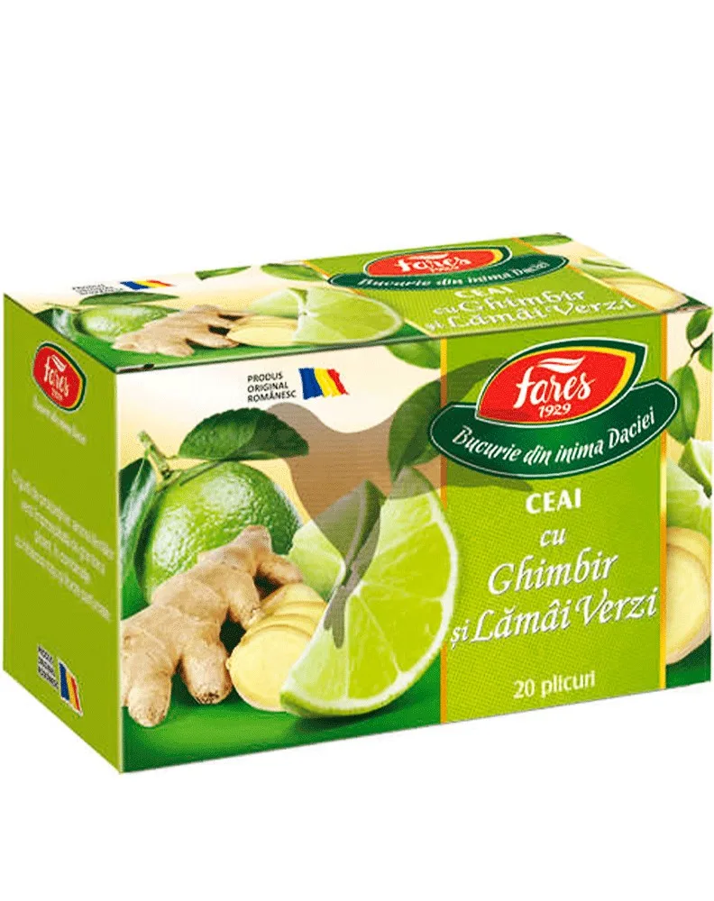 INFUSIÓN FARES JENGIBRE LIMA 40G