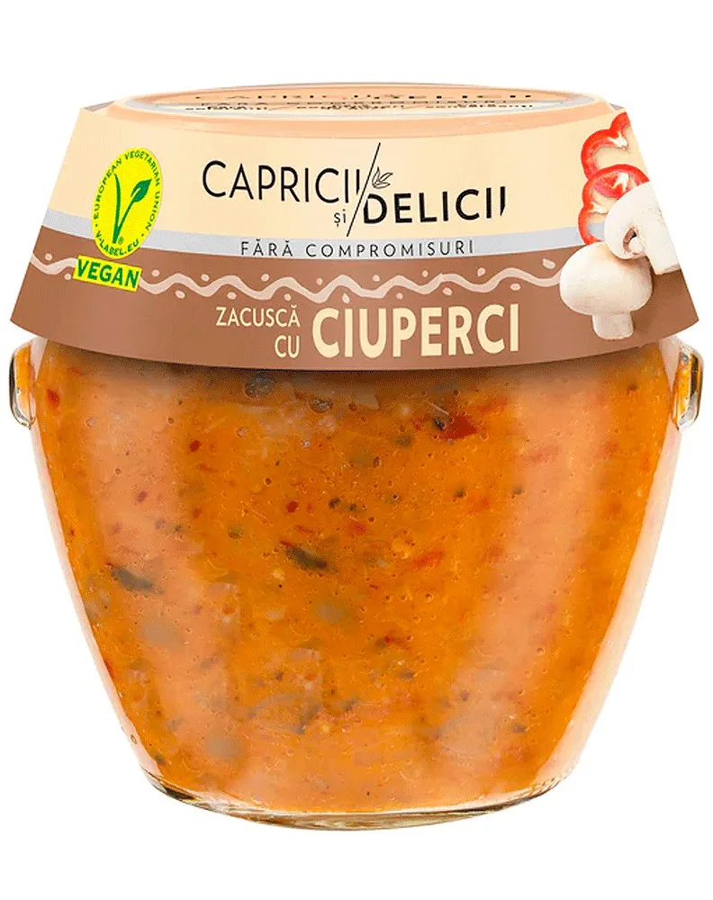 CAPRICII PISTO CHAMPIÑONES 550G/6