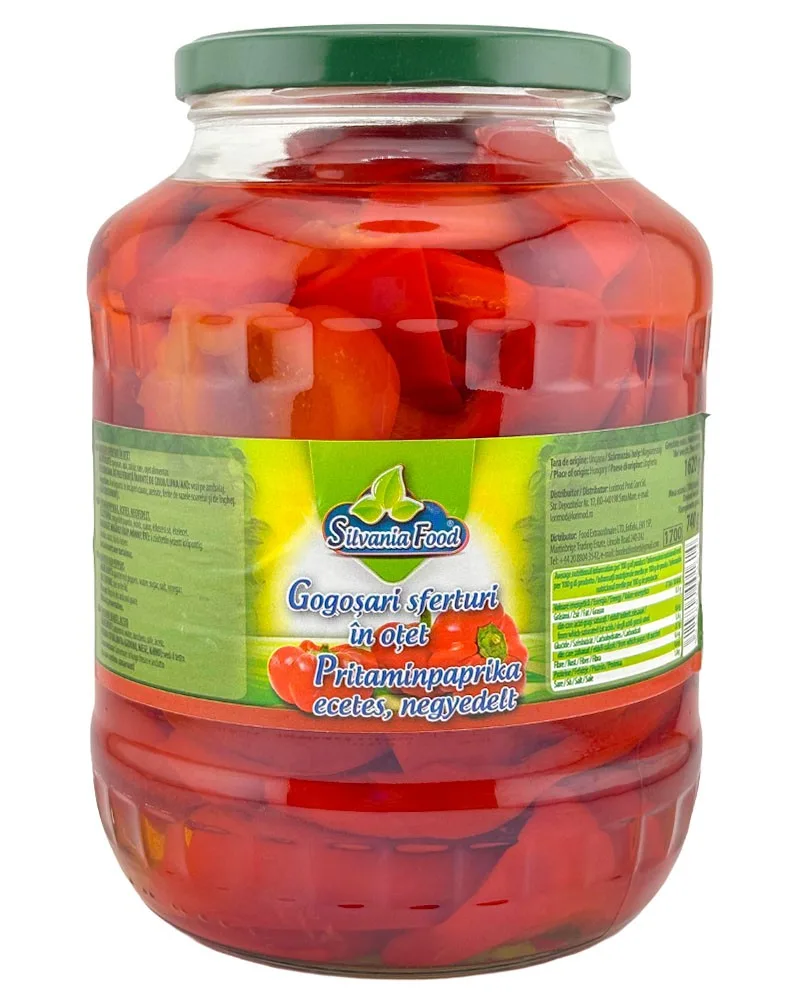 SILVANIA PIMIENTOS PORCIONES VINAGRE 1700ML/6