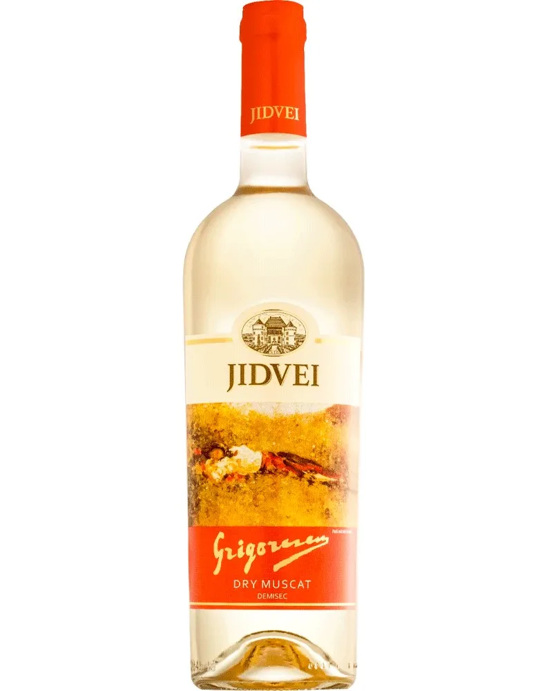 JIDVEI GRIGORESCU DRY MUSCAT SEMISECO 0.75/6