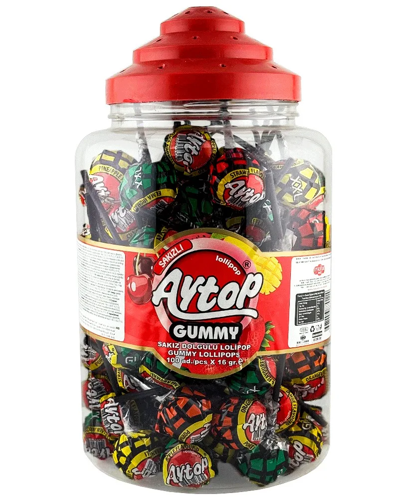 AYTOP CHUPACHUPS GUMMY 16G*100/6