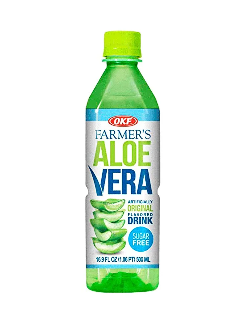 OKF FARMERS ALOE VERA SIN AZÚCAR 0.5L/20