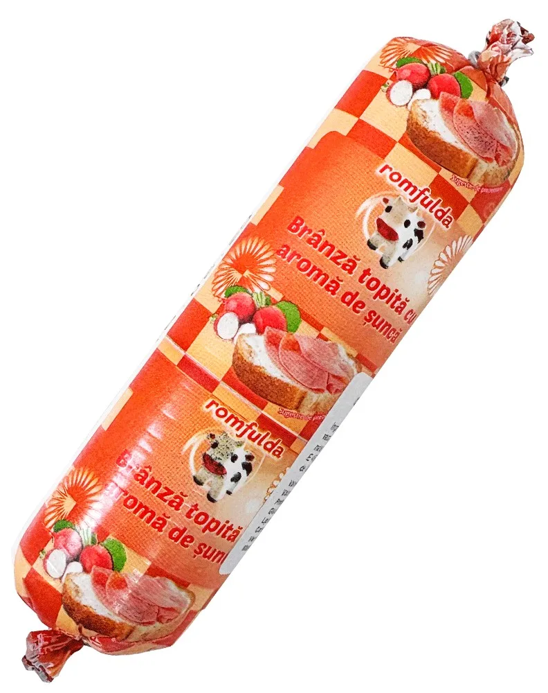ROMFULDA QUESO FUNDIDO RULO JAMÓN 125G