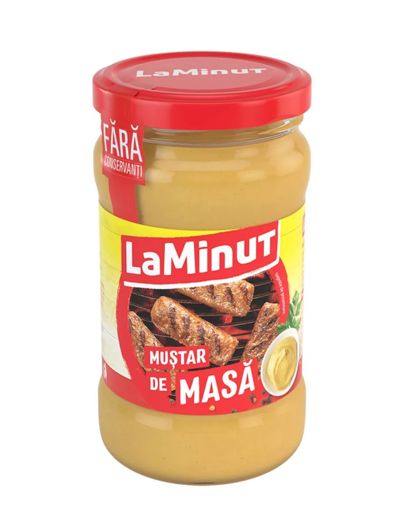 LA MINUT MOSTAZA CLASICA 300G/8