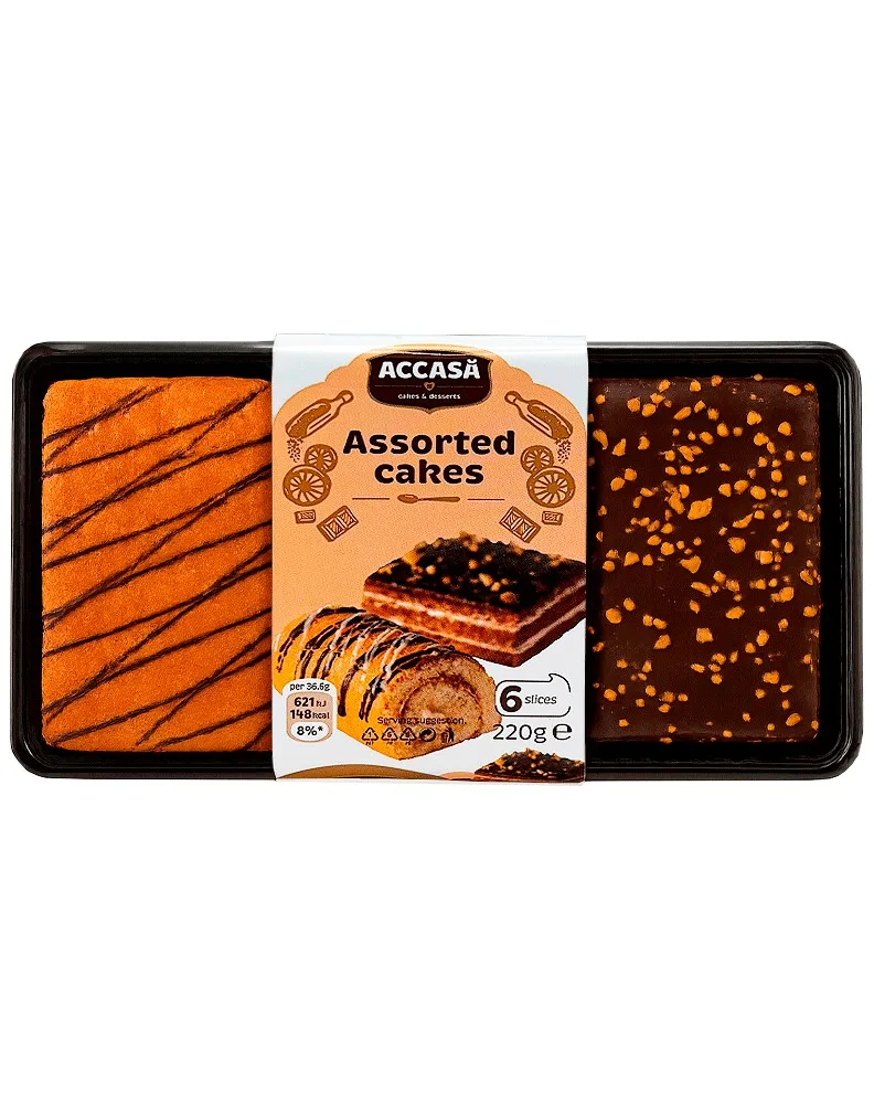 ACCASA PASTEL SURTIDO 220G/10