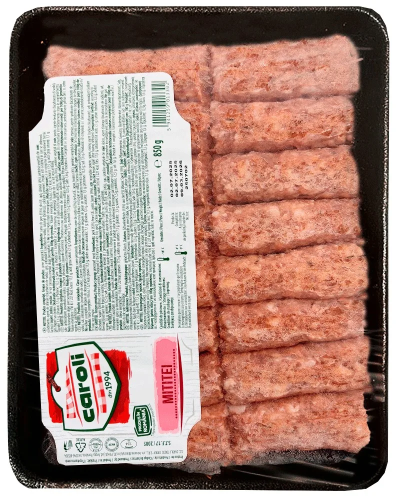 CAROLI CARNE PICADA "MITITEI" 850G/8