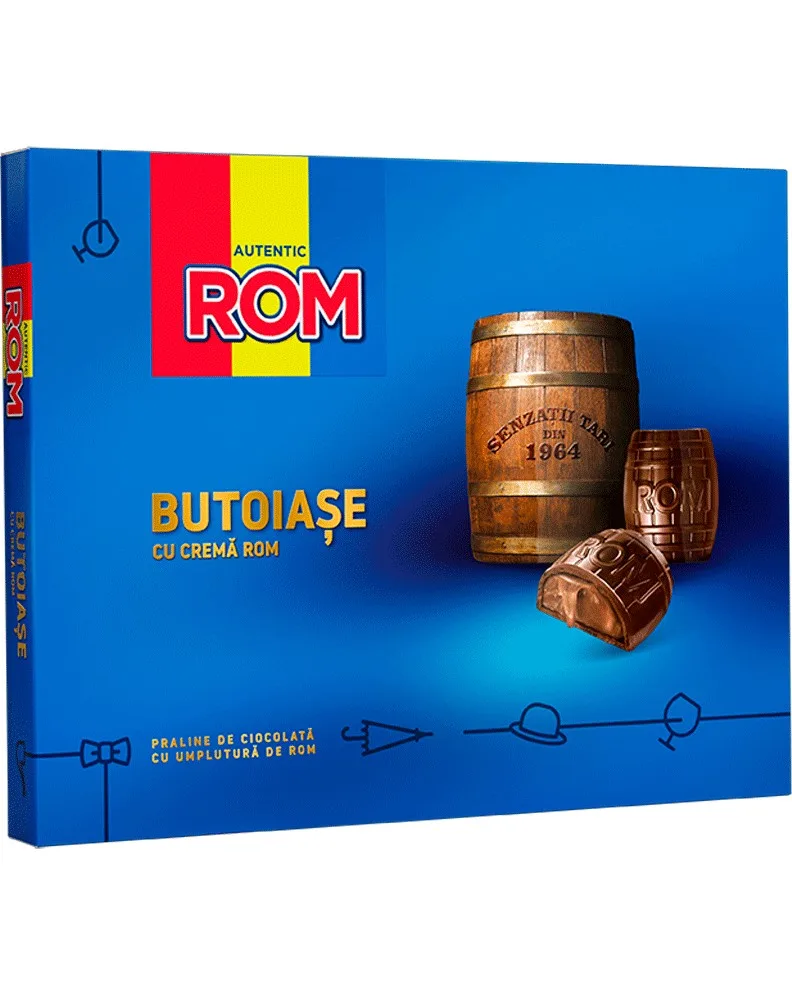 KANDIA ROM PRALINES MINI BARRIL RON 126G/14