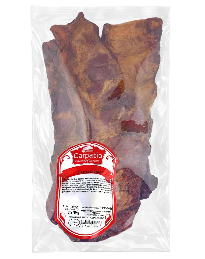 CARPATIO GASTRO COSTILLAS (SCARITA) AHUMADA