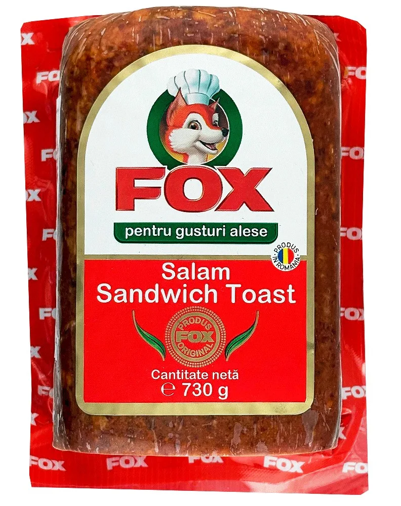 FOX SALAM SANDWICH TOAST 730G/10