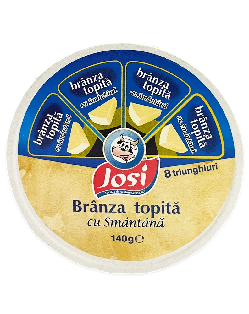 JOSI QUESO FUNDIDO PORCIONES NATA 140G/24