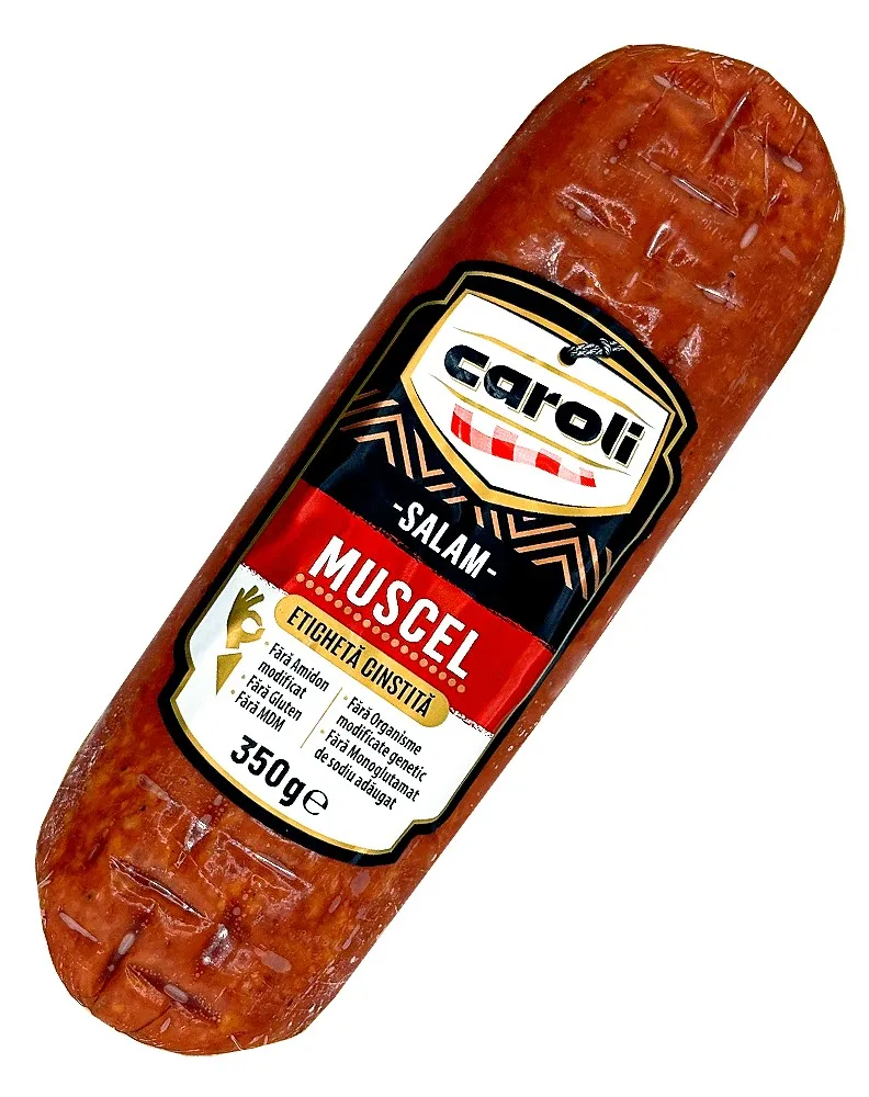 CAROLI SALAMI MUSCEL 350G/6