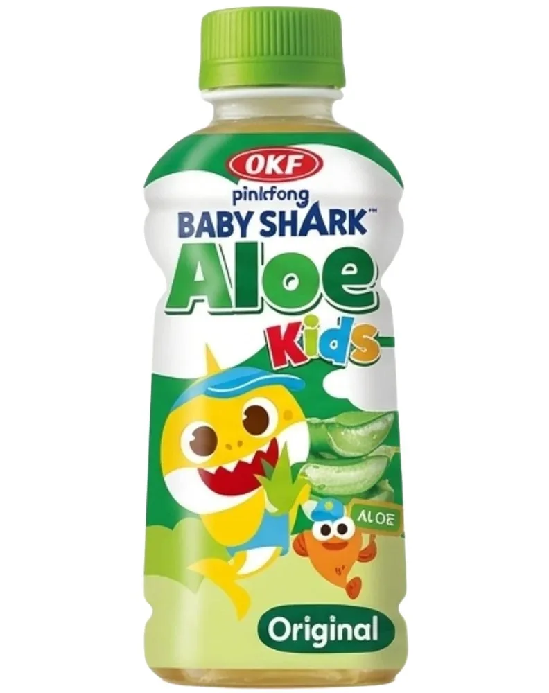 OKF BABYSHARK KIDS ALOE VERA ORIGINAL 240ML/24