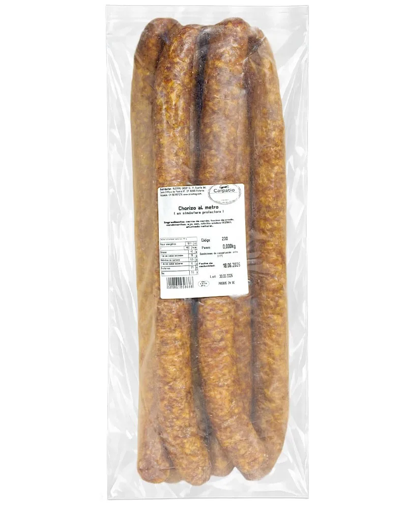 CARPATIO PALCSO CHORIZO AL METRO