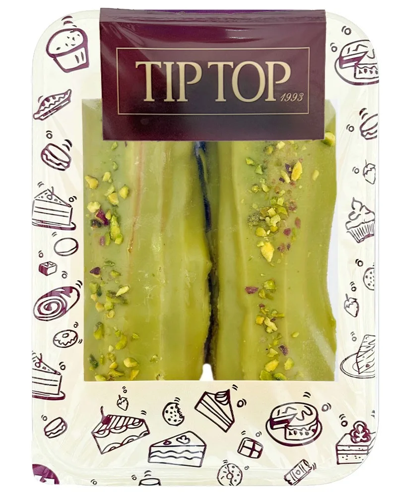 TIP TOP PASTEL ECLER PISTACHO 2*130G/12