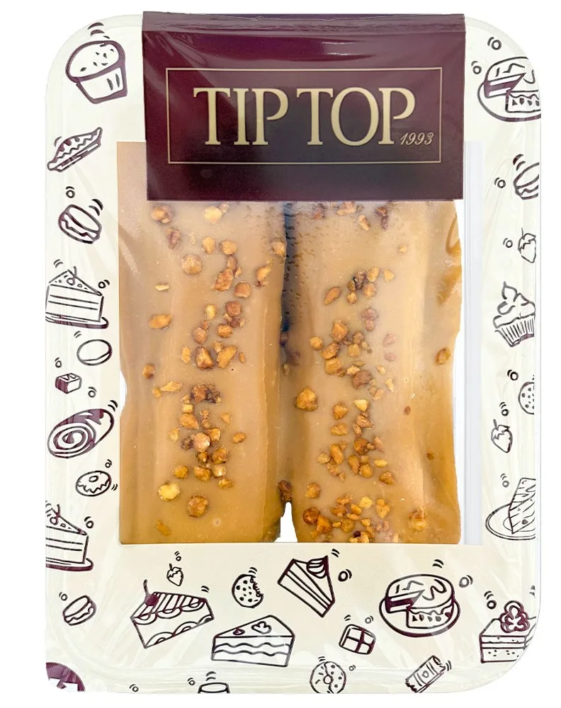 TIP TOP PASTEL ECLER CARAMELO SALADO 2*130G/12