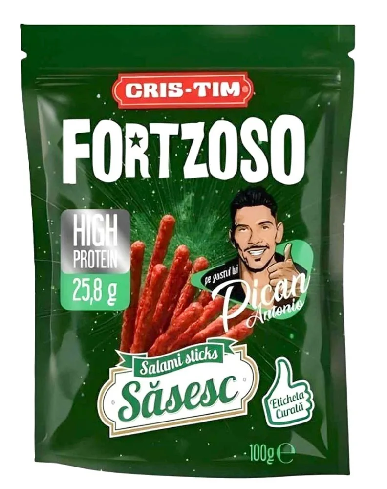 CRISTIM FORTZOSO SALAMI STICK SASESC 100G/20