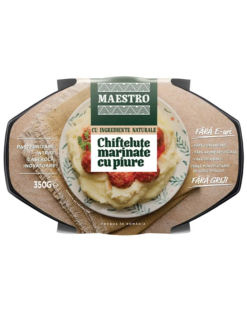 CAROLI MAESTRO ALBONDIGAS MARINADAS PURE 350G/6