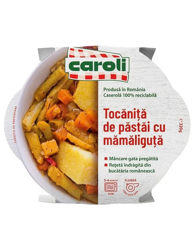 CAROLI GUISO JUDIAS CON POLENTA 320G/6