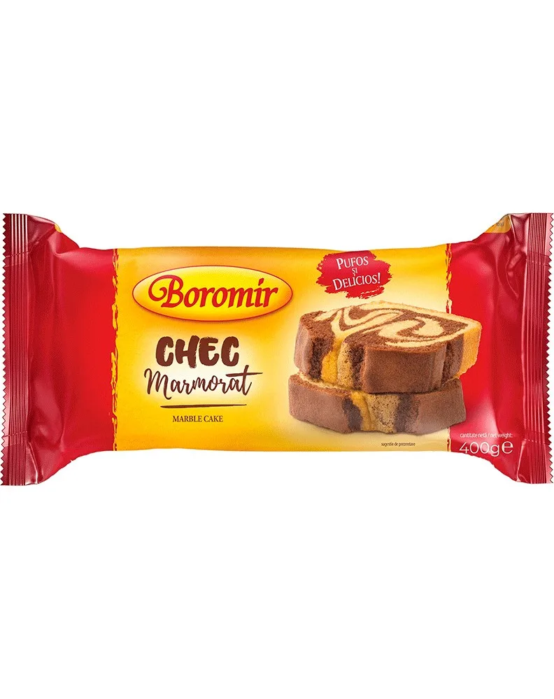 BOROMIR BIZCOCHO MARMOLADO 400G/10