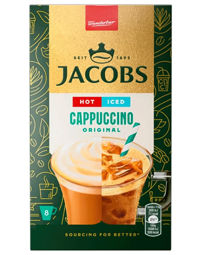 JACOBS CAPPUCCINO ICED 17.8G*8/10